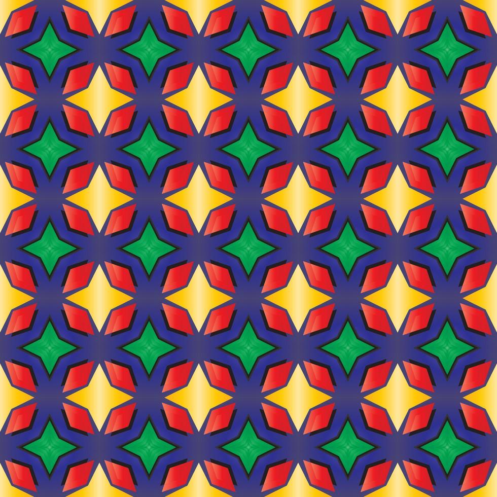 abstract seamless geometric pattern vector