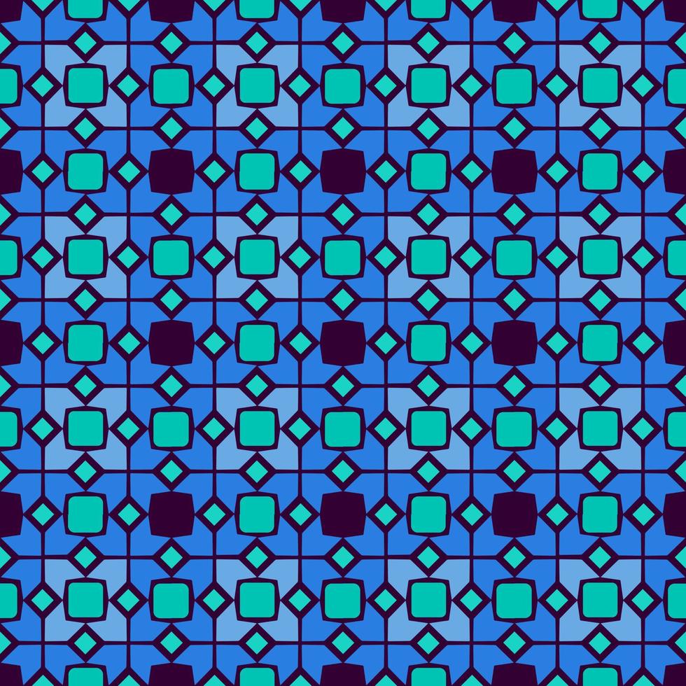 abstract geometric pattern with vintage style vector