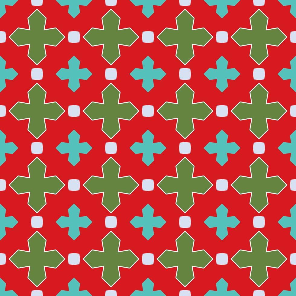 abstract geometric pattern with vintage style vector