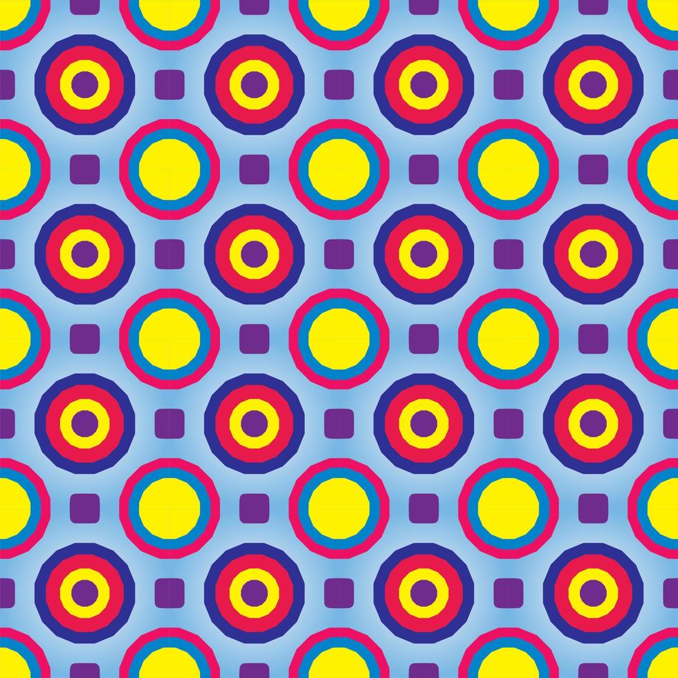 abstract geometric pattern with vintage style vector