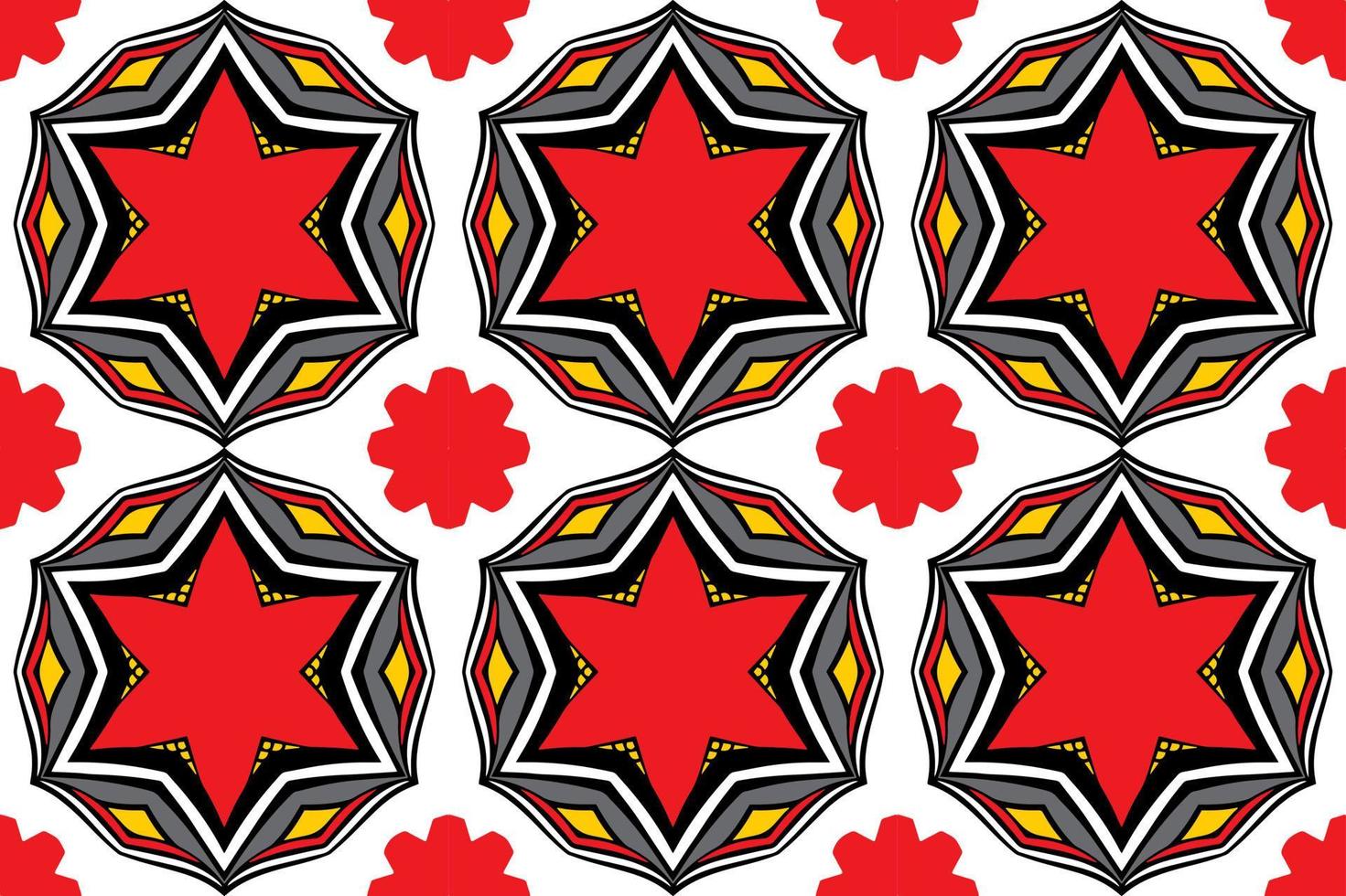 abstract Geometric seamless Pattern from unique shape.can use for wallpaper,gift wraping or background vector