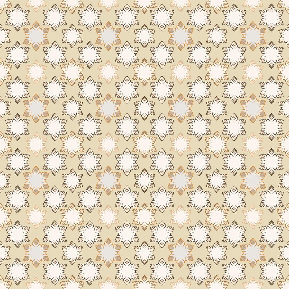 vintage geometric repeated pattern vector