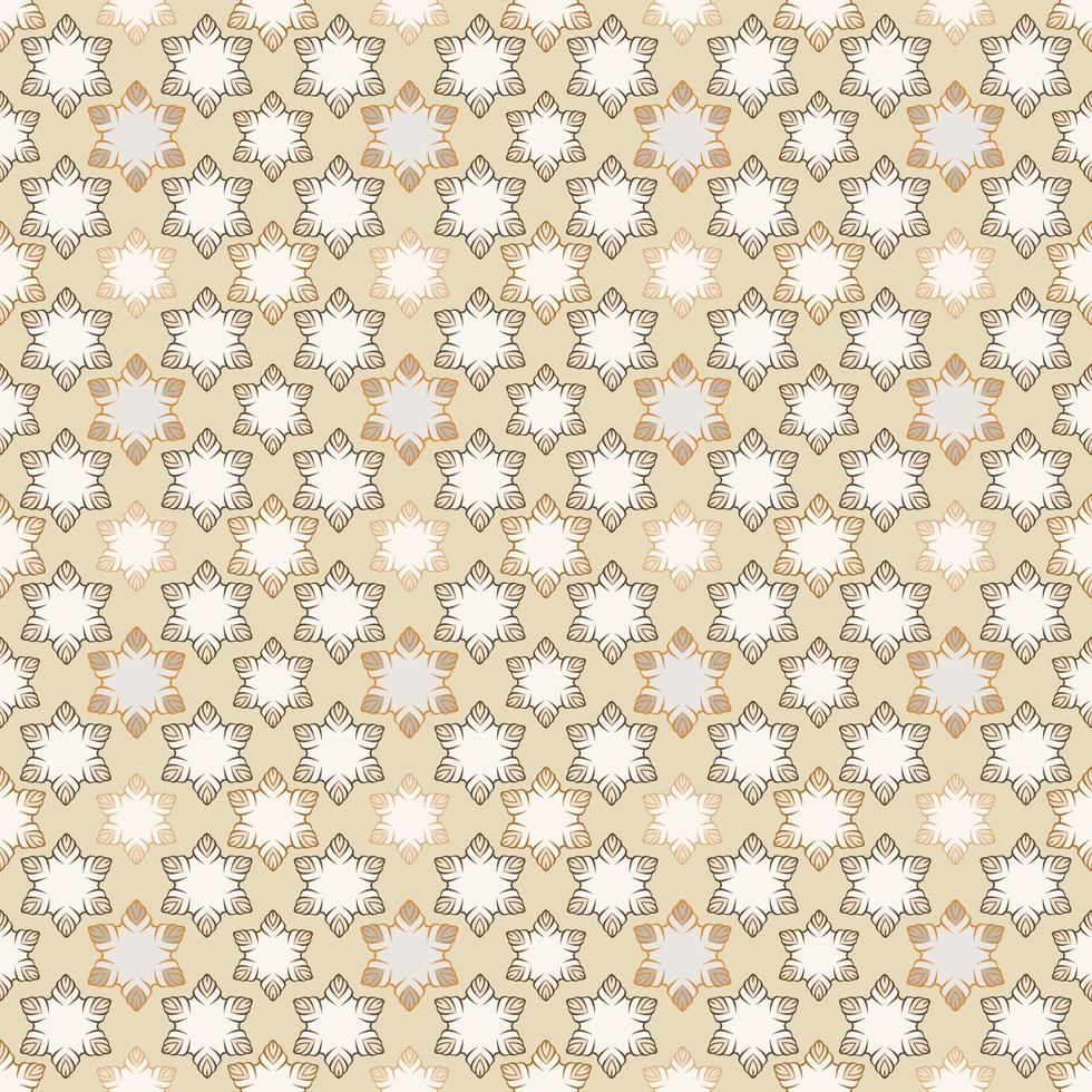 vintage geometric repeated pattern vector