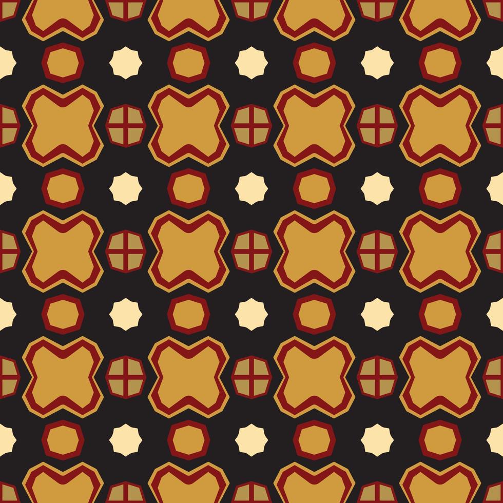 abstract Geometric seamless Pattern from unique shape.can use for wallpaper,gift wraping or background vector