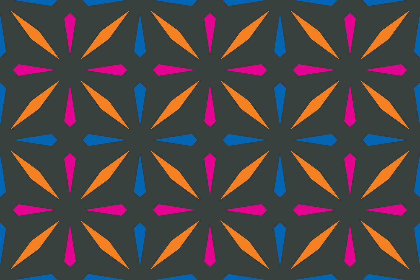 abstract Geometric seamless Pattern from unique shape.can use for wallpaper,gift wraping or background vector