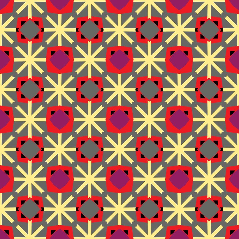 abstract Geometric seamless Pattern from unique shape.can use for wallpaper,gift wraping or background vector