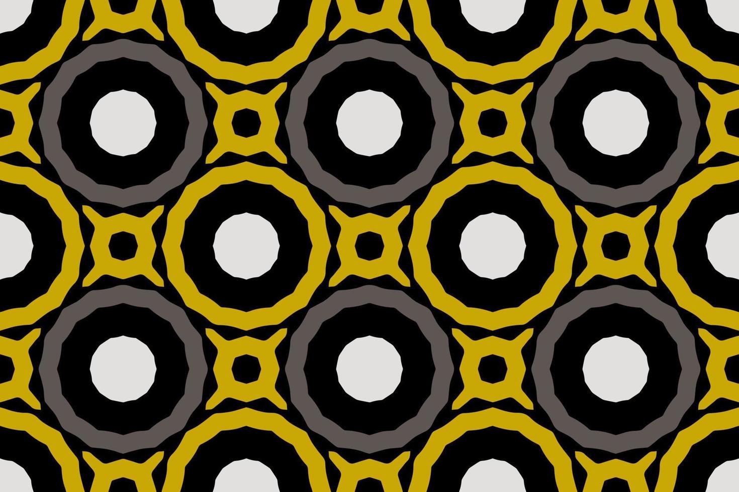 seamless fabric pattern with vintage style vector