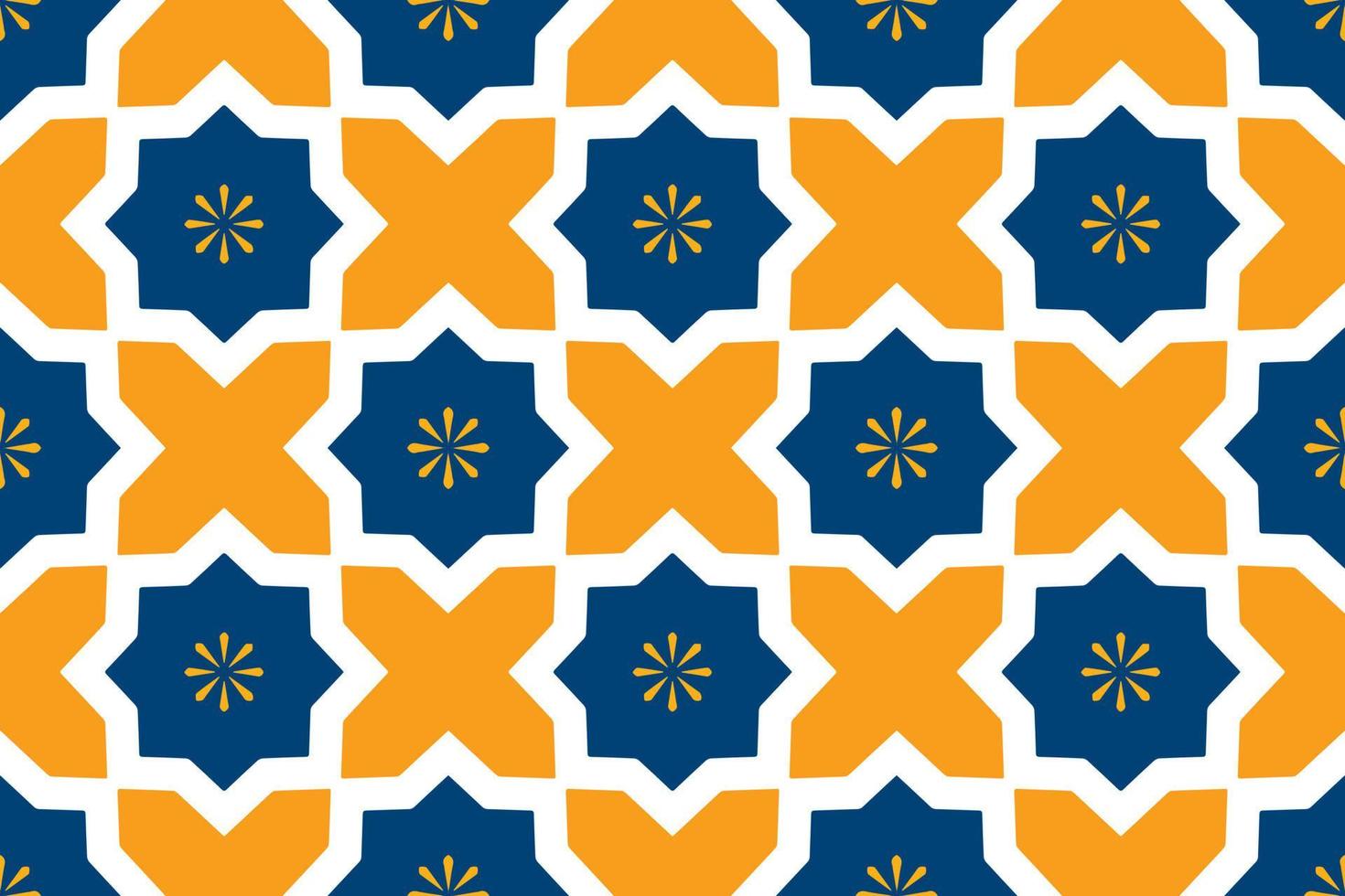 seamless fabric pattern with vintage style vector