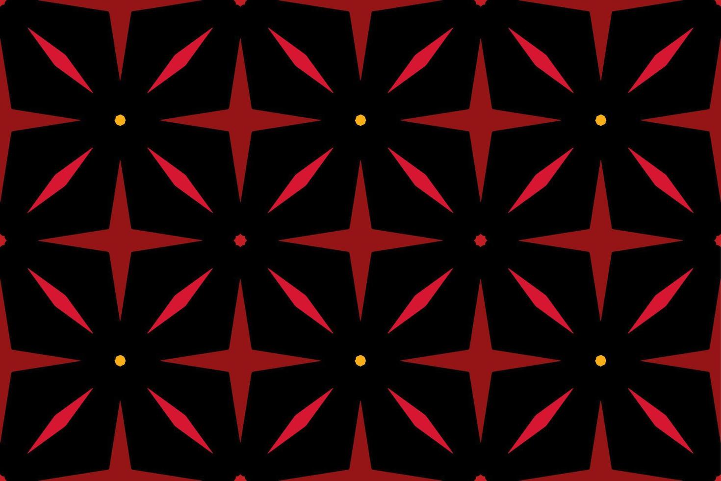 seamless fabric pattern with vintage style vector
