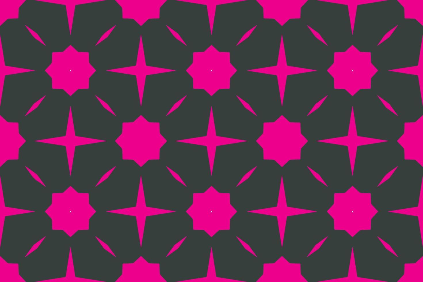 seamless fabric pattern with vintage style vector