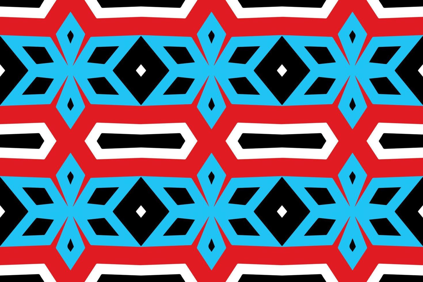 seamless fabric pattern with vintage style vector