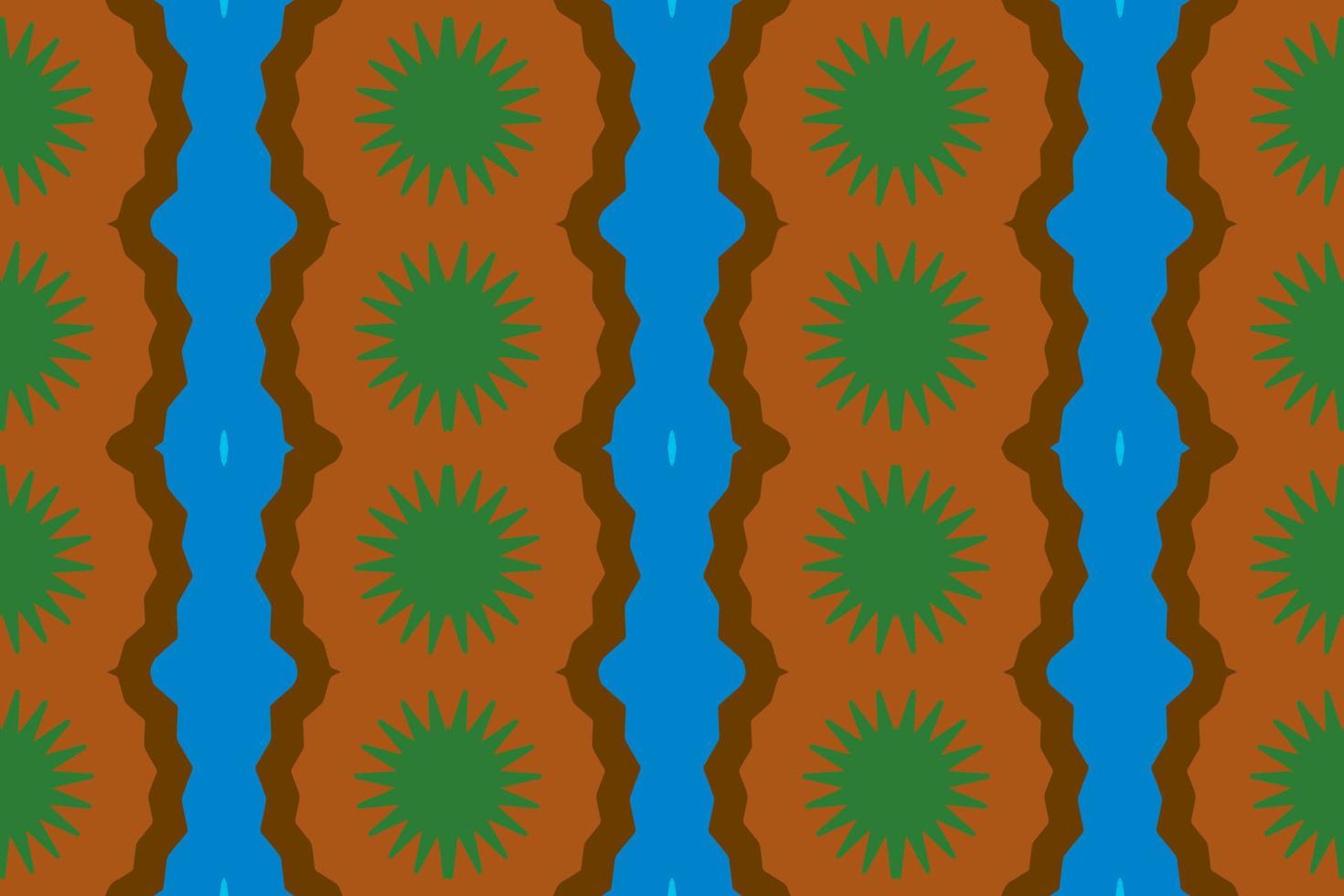 seamless fabric pattern with vintage style vector