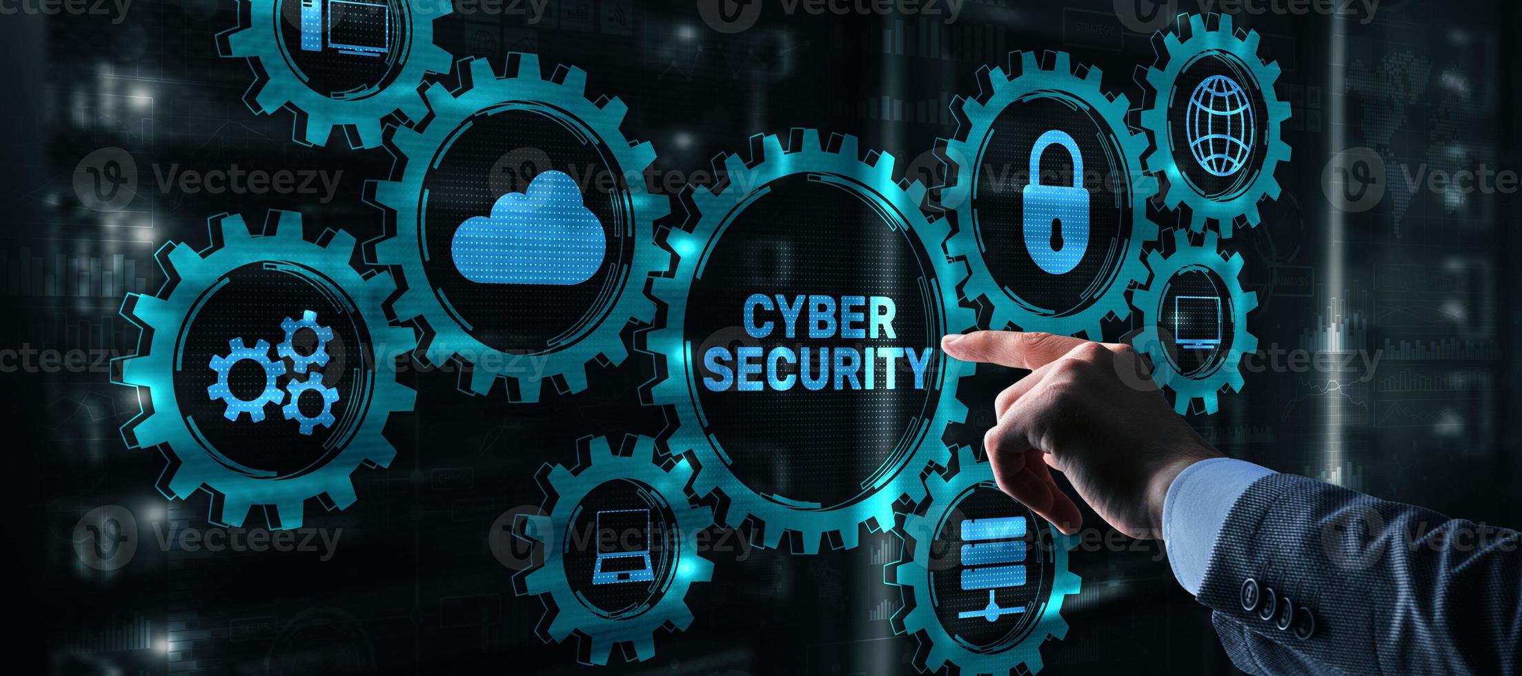 Cuber Security system. Security concept 2022 photo