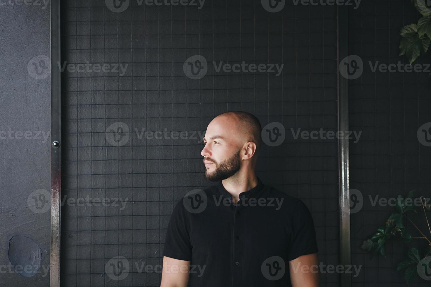 Handsome american man photo