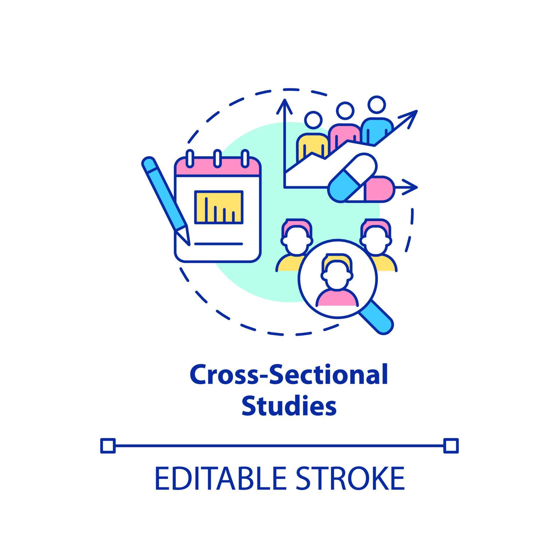 cross-sectional-studies-concept-icon-scientific-experiment-clinical