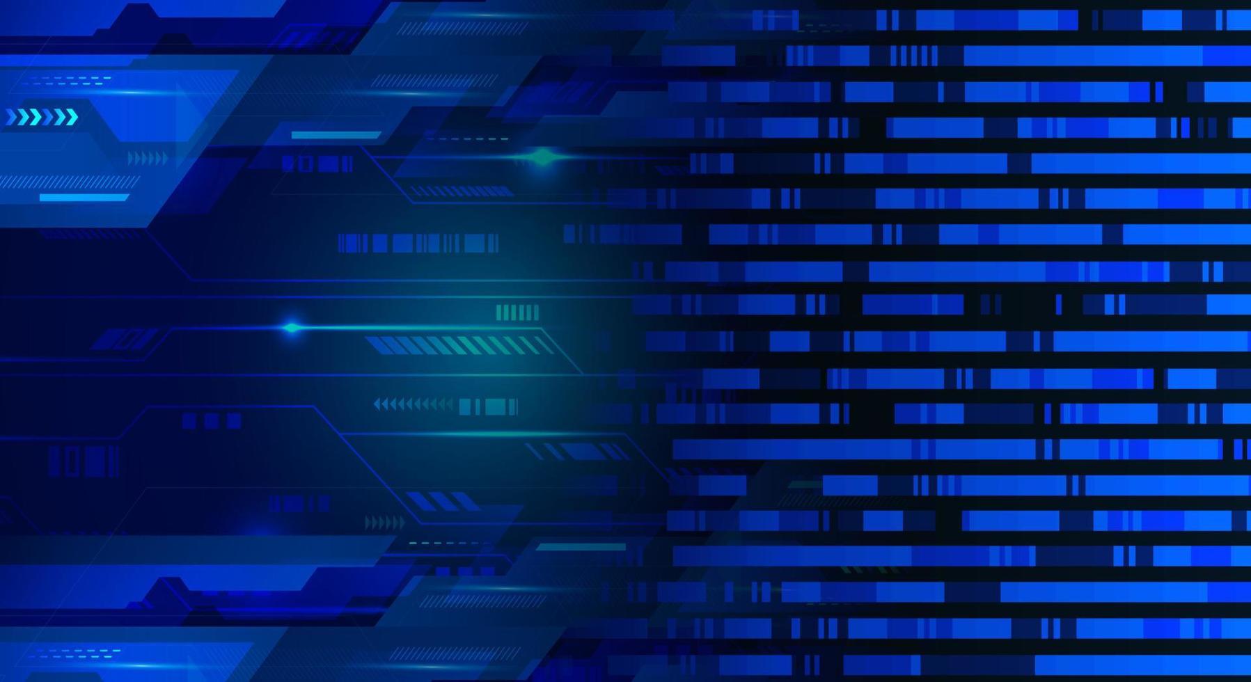 cyber circuit future technology concept background vector