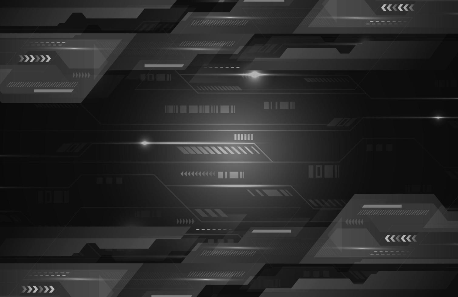 cyber circuit future technology concept background vector
