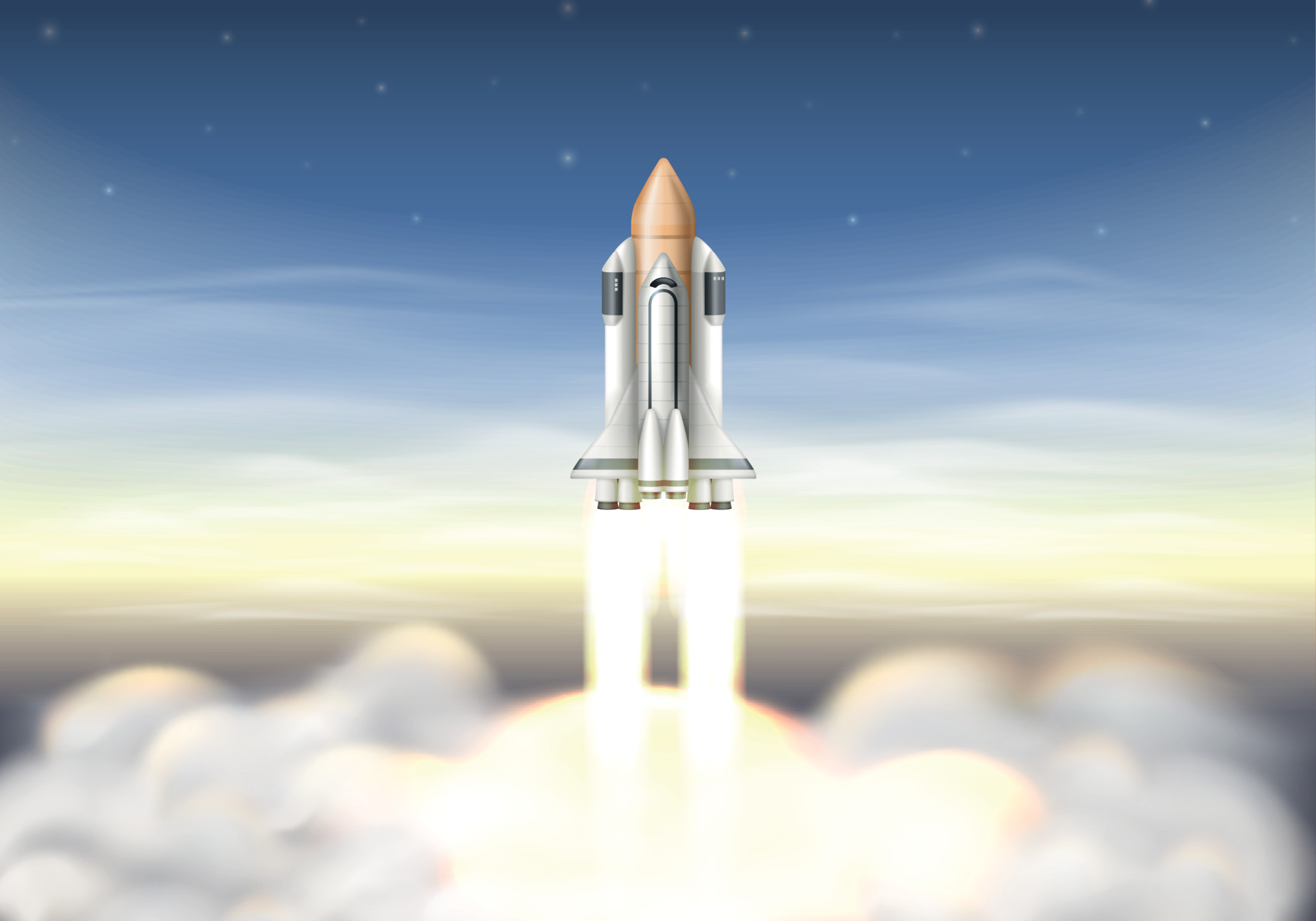 Rocket Launch Background 6846355 Vector Art at Vecteezy