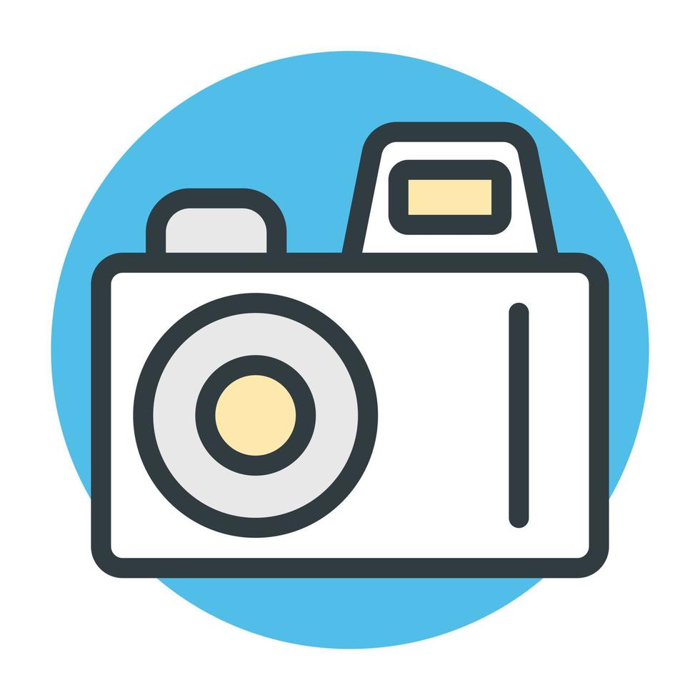 Trendy Camera Concepts vector