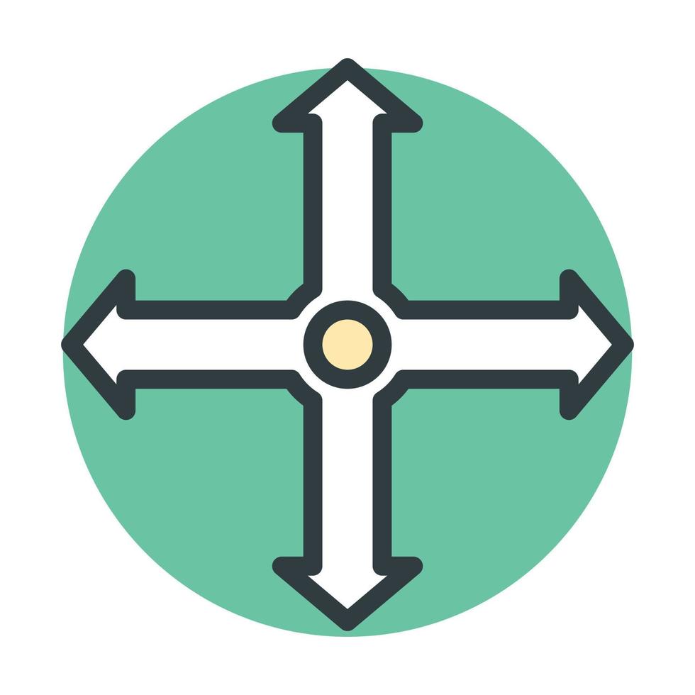 Road Intersection Concepts vector