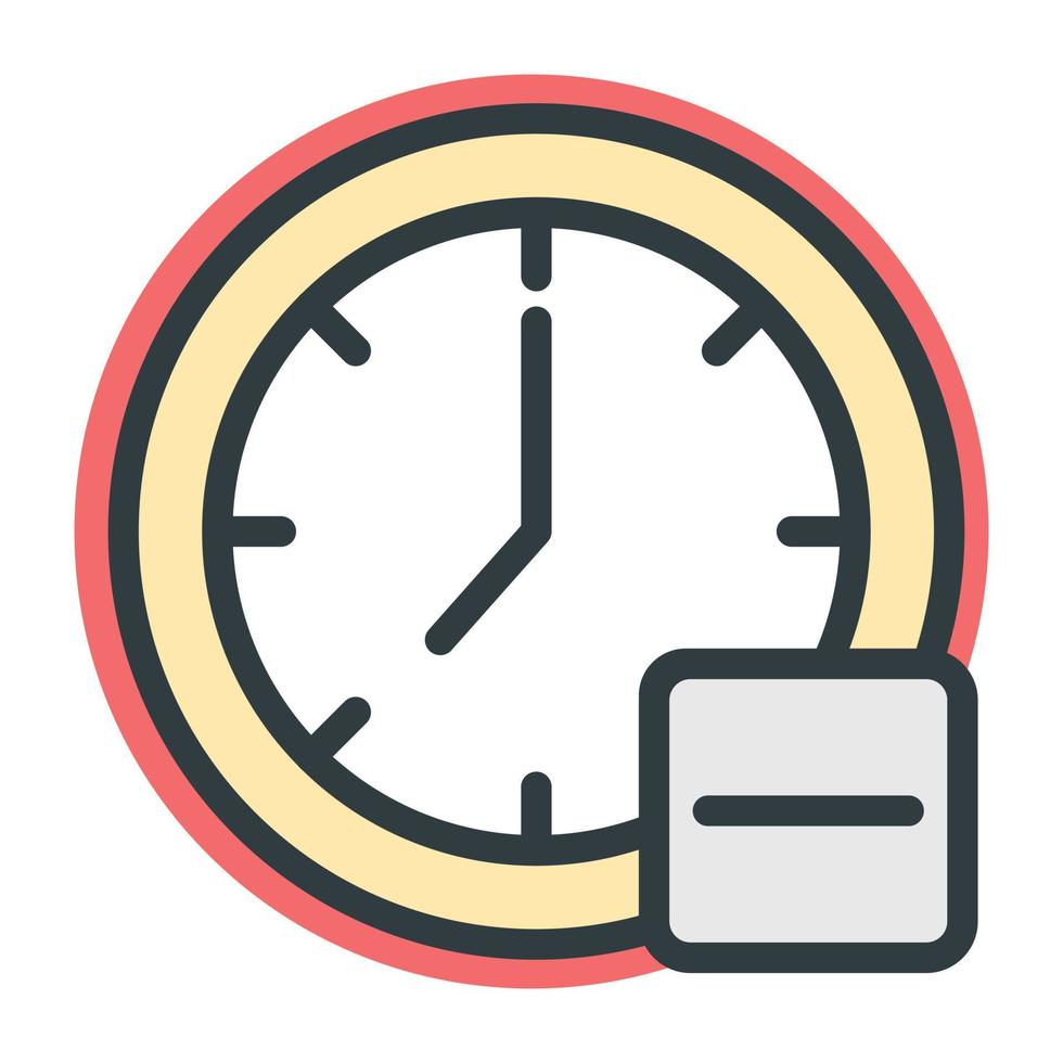 Trendy Clock Concepts vector