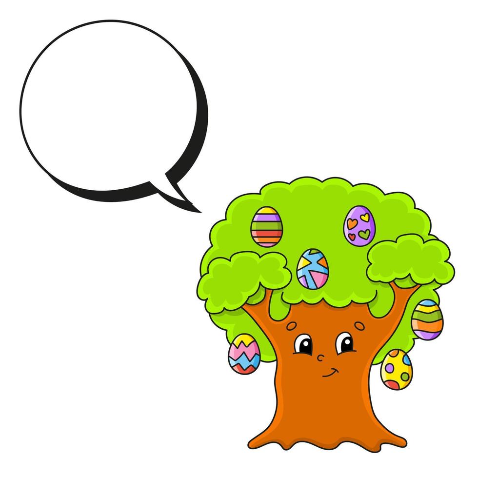 Speech bubble of different shape. With a cute cartoon character. Hand drawn. Thinking balloons. Vector illustration isolated on white background. doodle style.