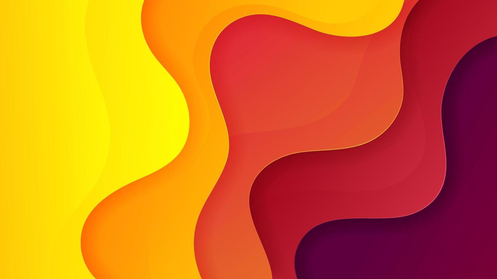 Vector abstract background with soft gradient color and dynamic shadow
