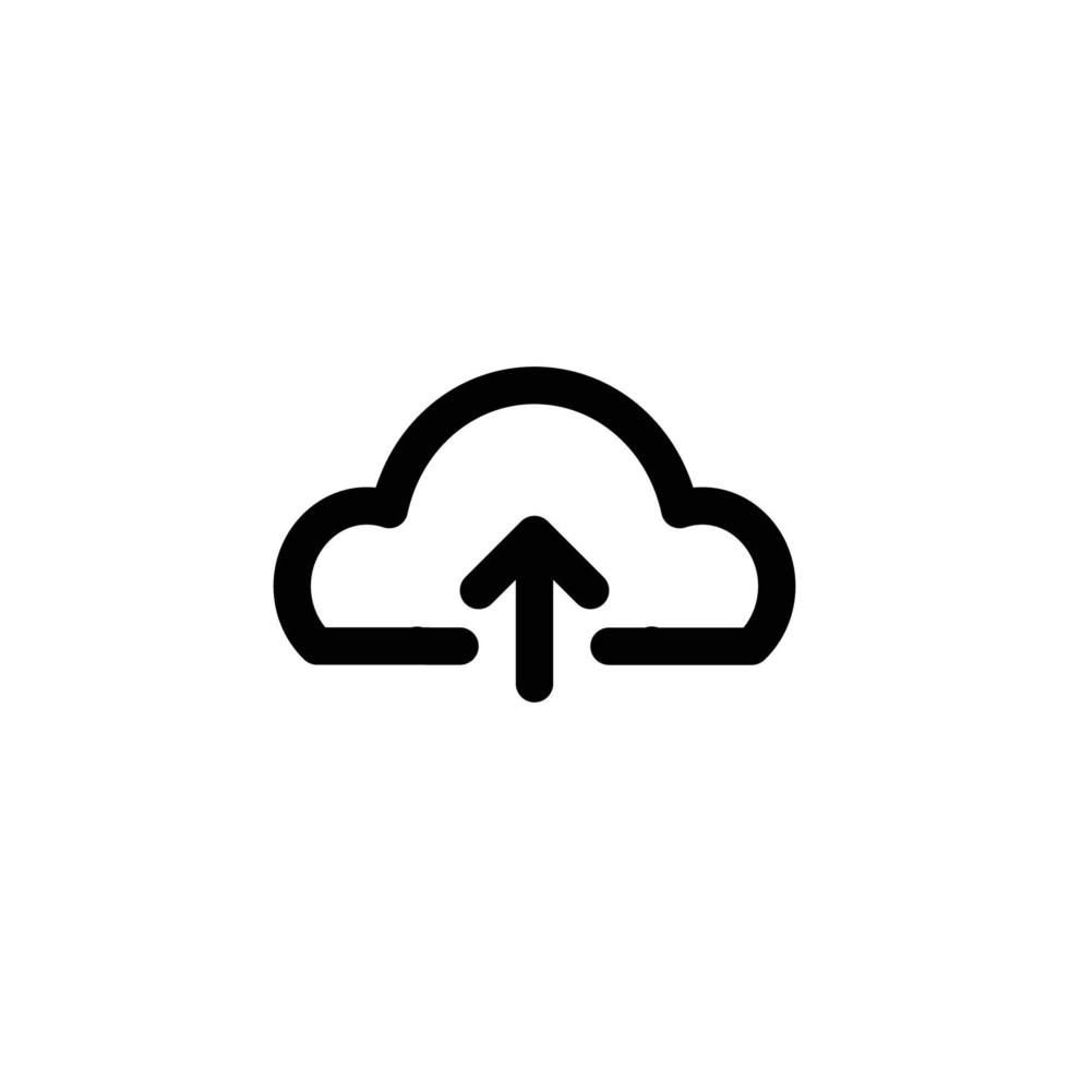 this is the upload icon vector