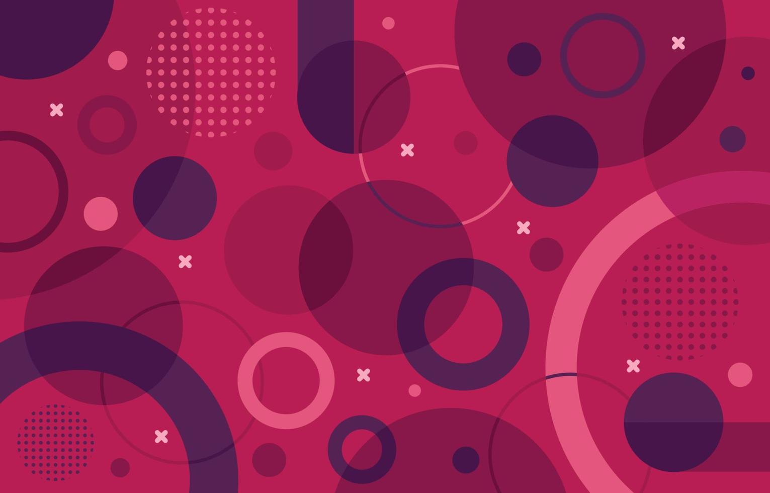 Abstract Circles Background vector