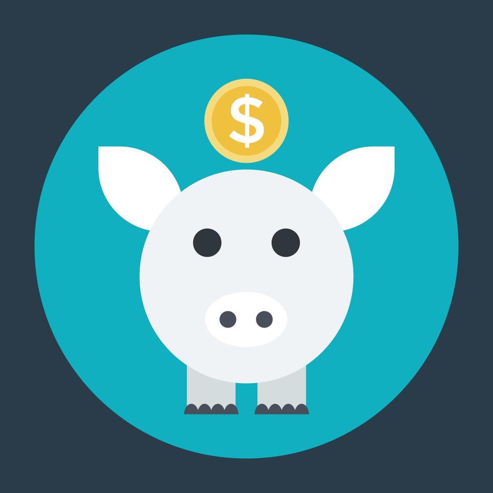 Piggy Bank Concepts vector