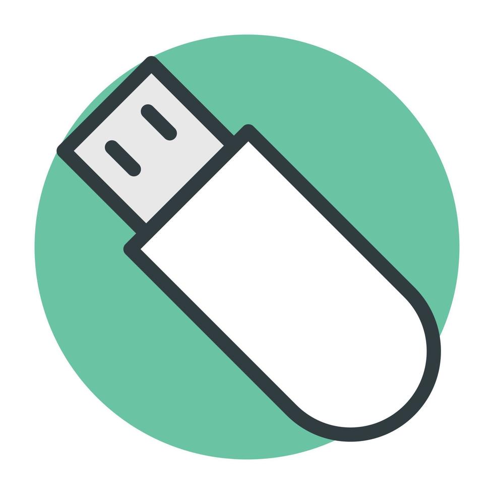 Trendy USB Concepts vector