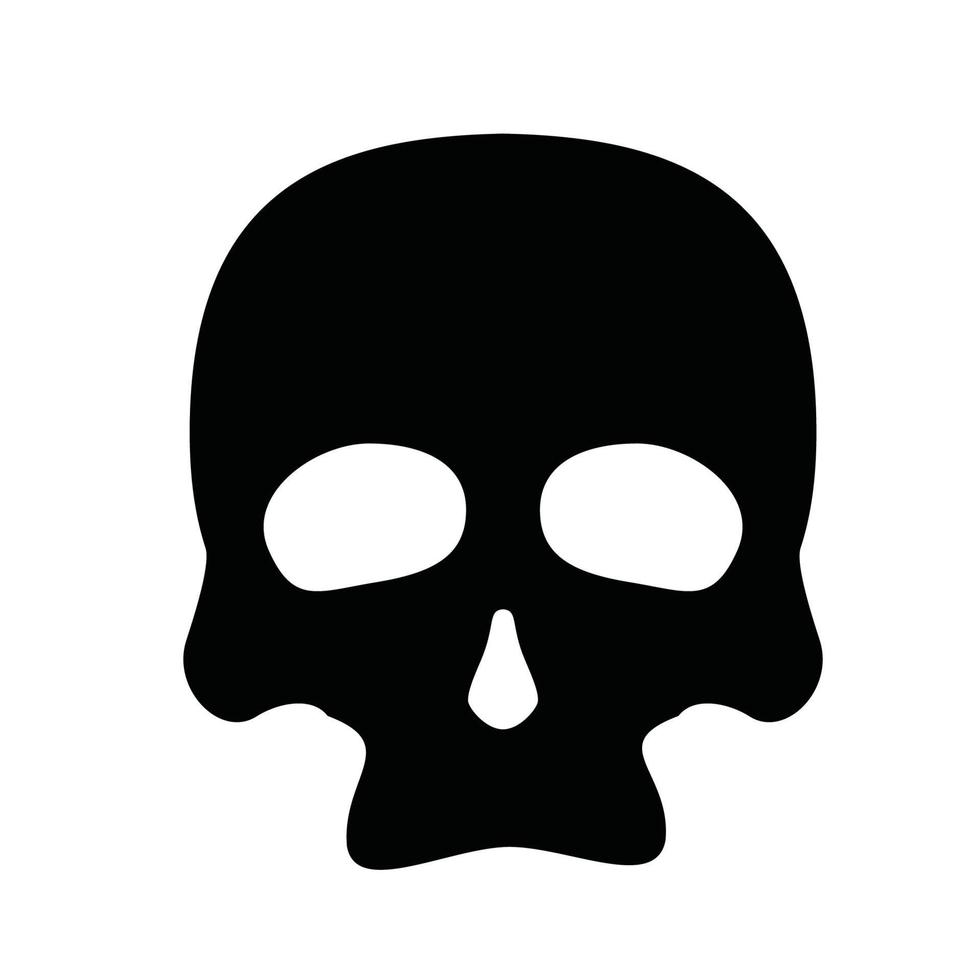 skul head icon vector