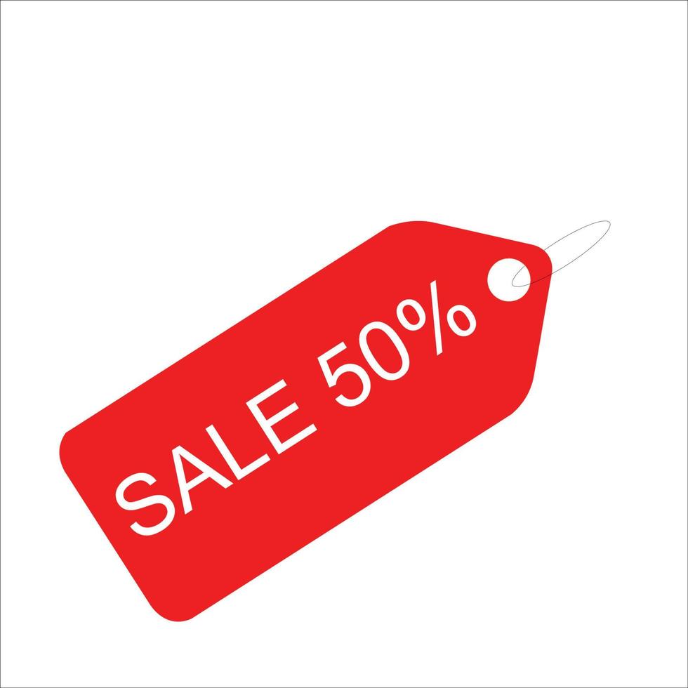 sale hangtag icon vector