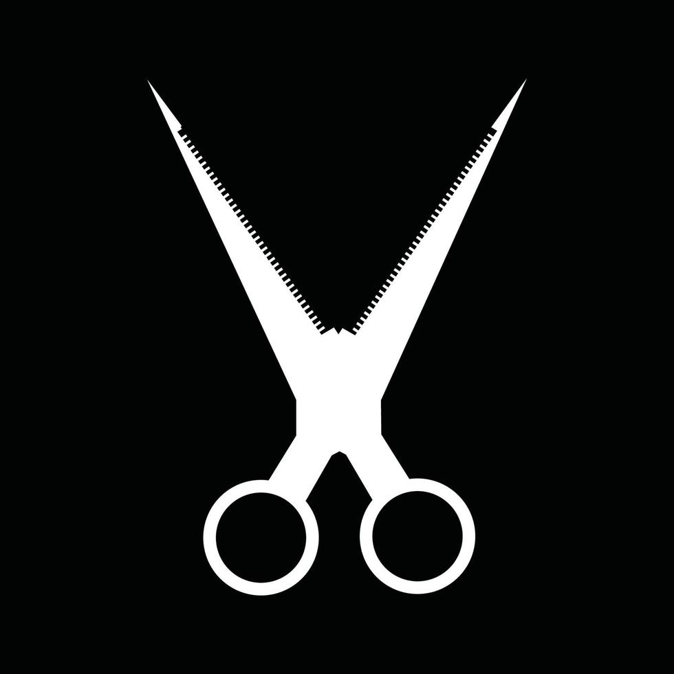 scissors cutting tool vector