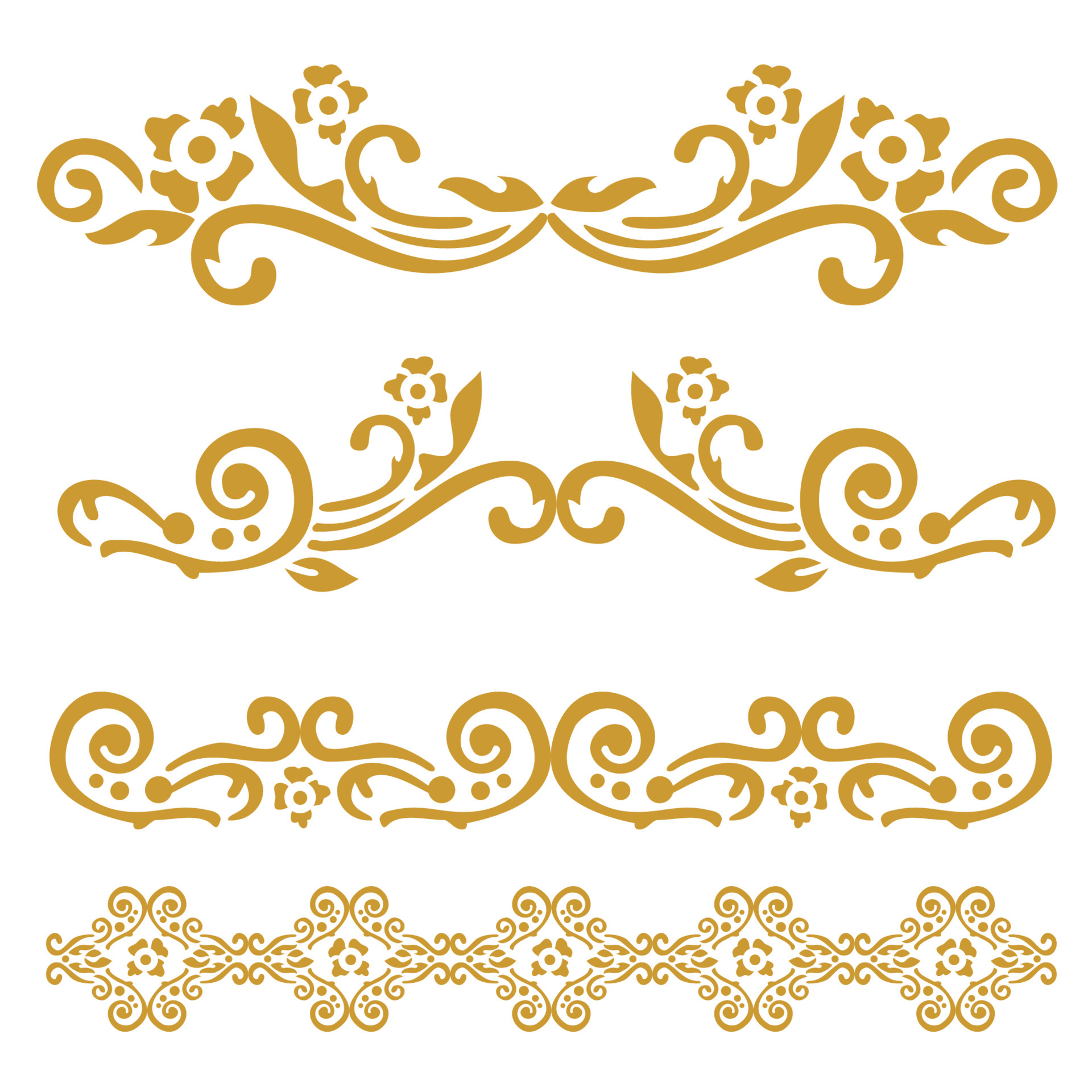 floral border ornament vector design 6851372 Vector Art at Vecteezy