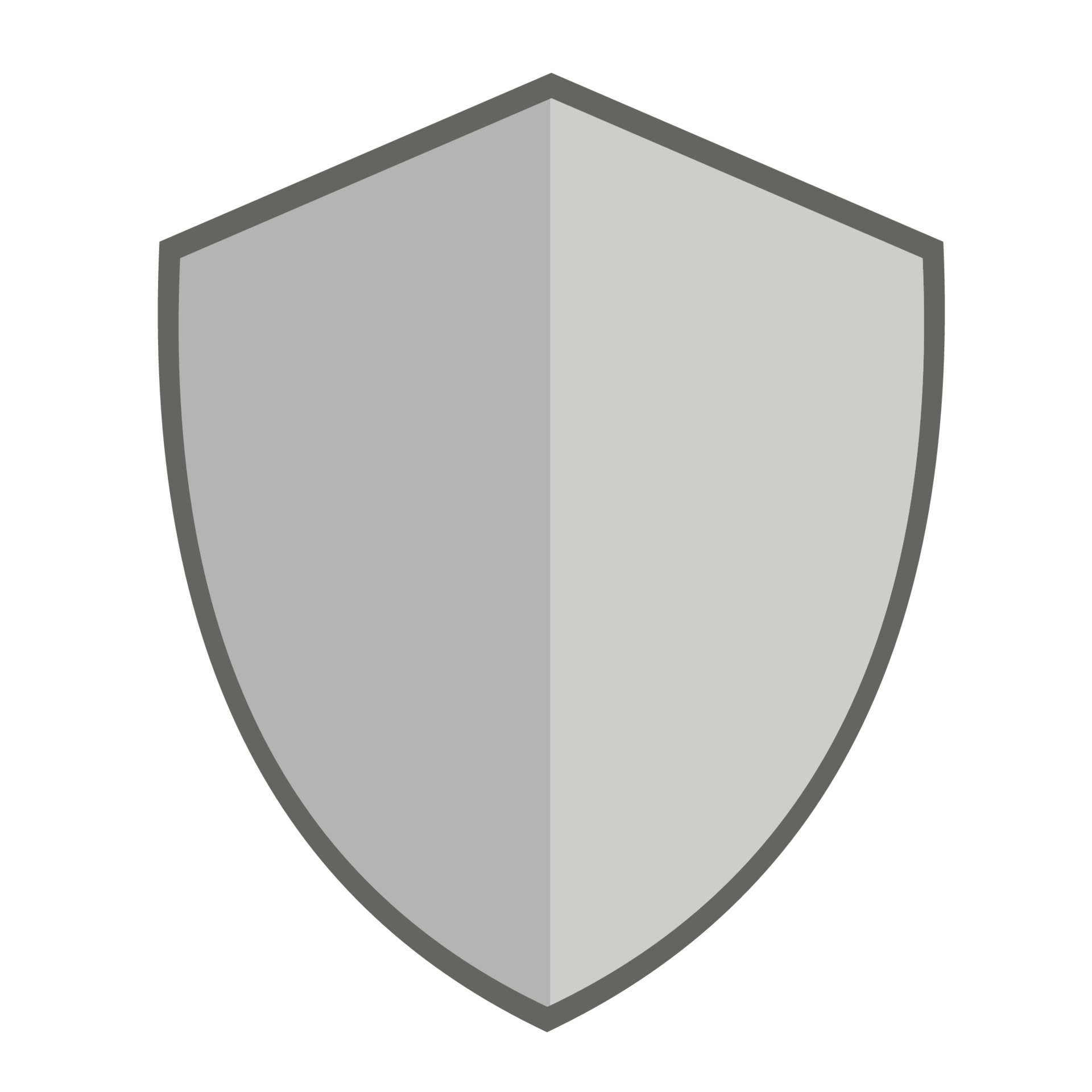 blank shield emblem vector design 6851376 Vector Art at Vecteezy