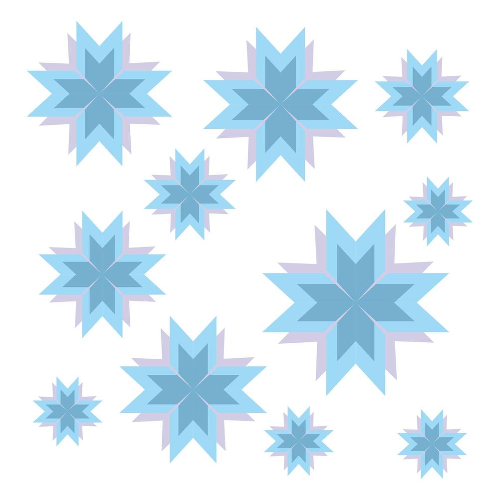 patrón de estrella abstracto vector