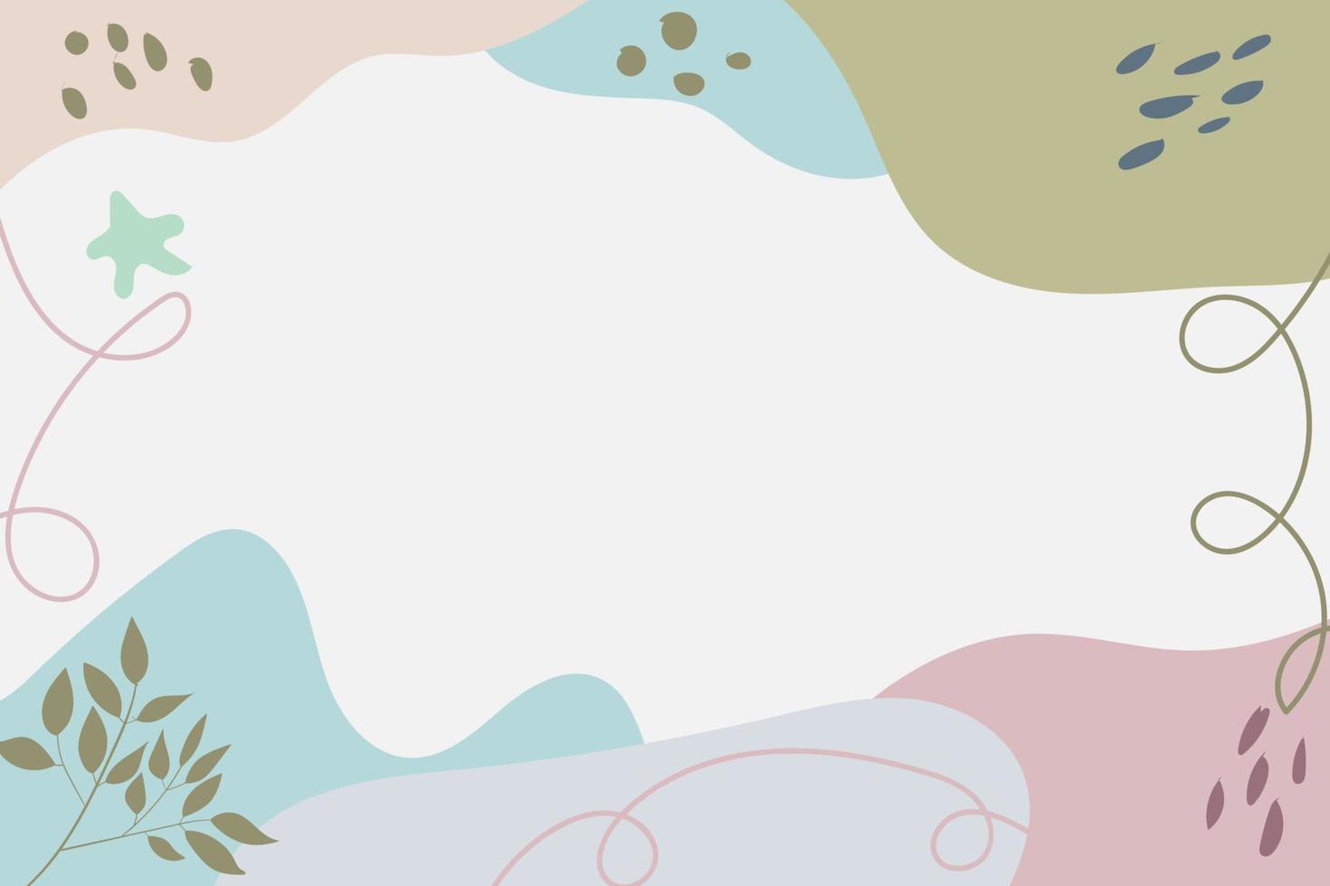abstract shapes background vector