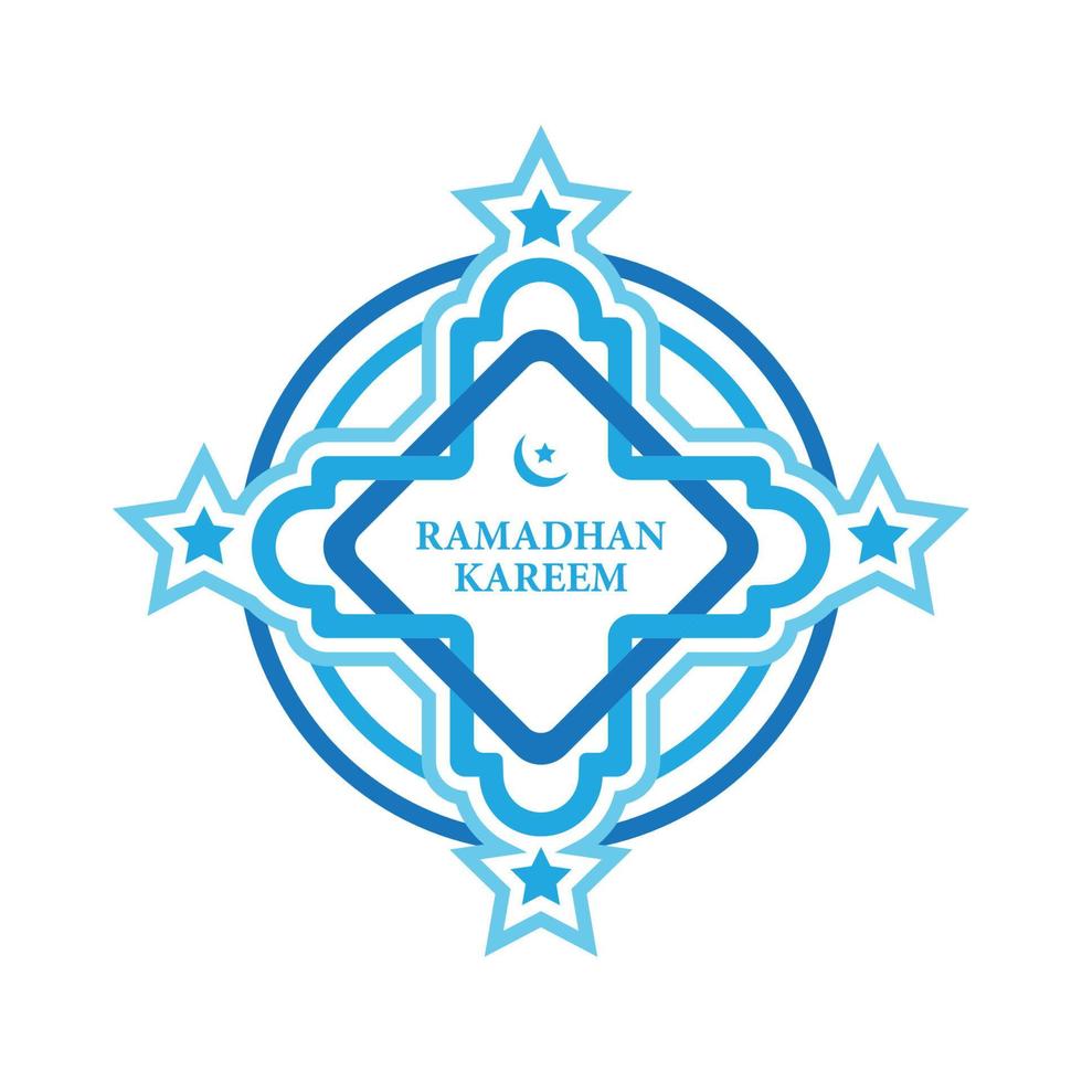Ramadhan kareem ornament vector background