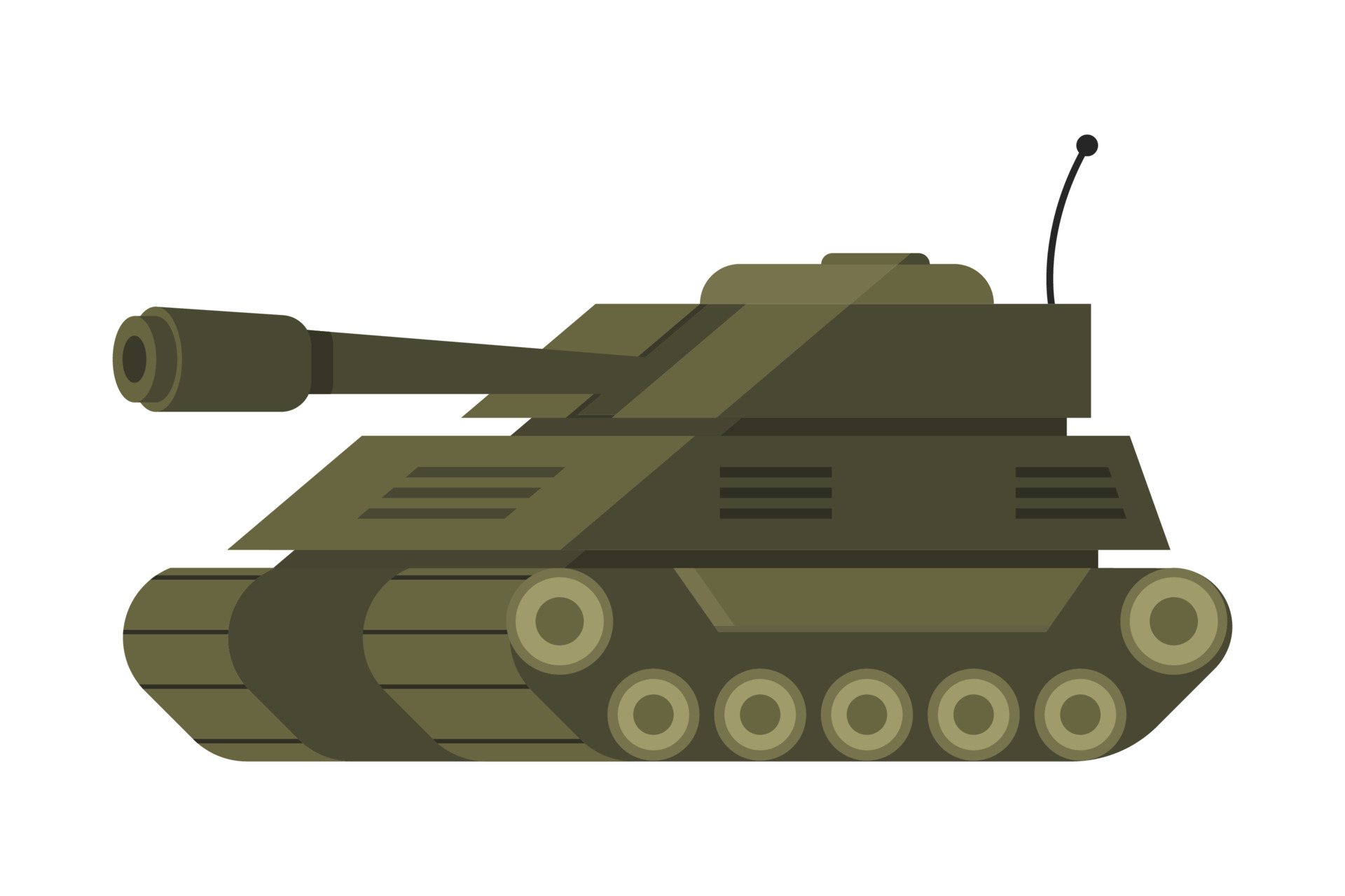 Cartoon military tank. Vector illustration 6851822 Vector Art at Vecteezy Cartoon military tank. Vector illustration 6851822 Vector Art at Vecteezy