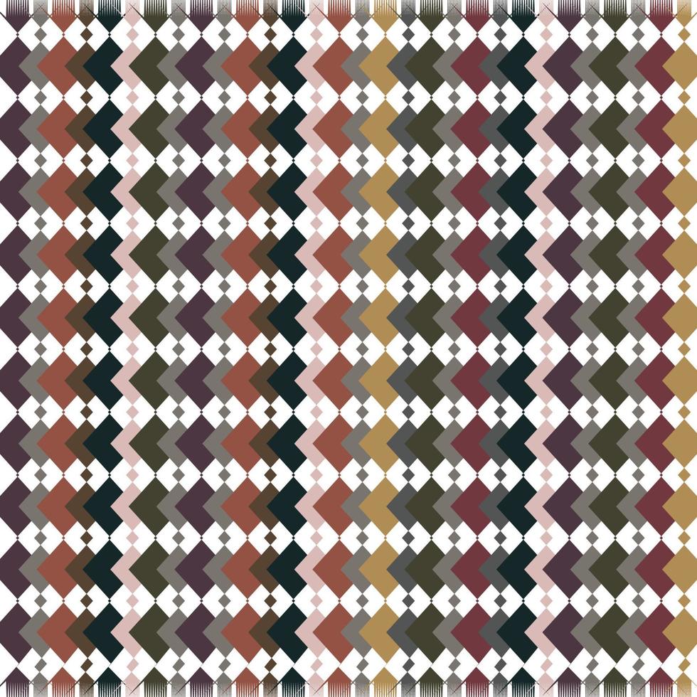 Vintage Geometric Pattern Background Design Vector