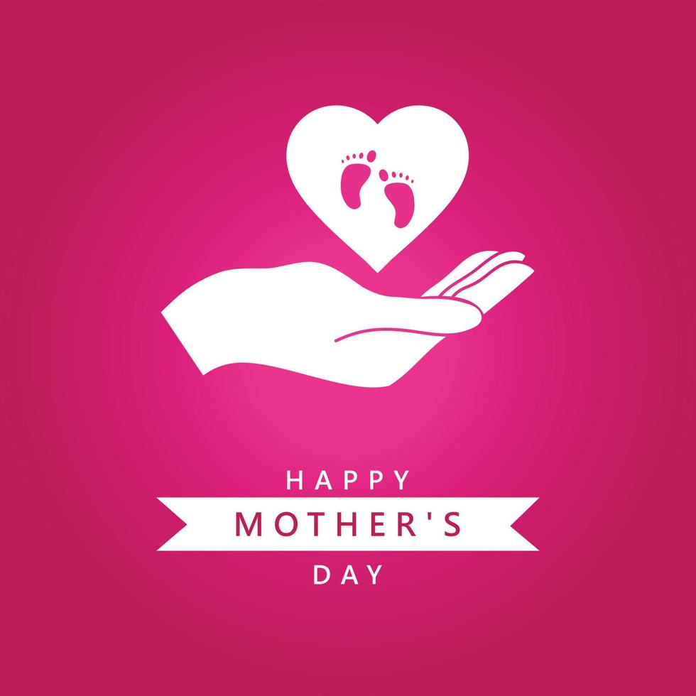 Mother's day illustration vector