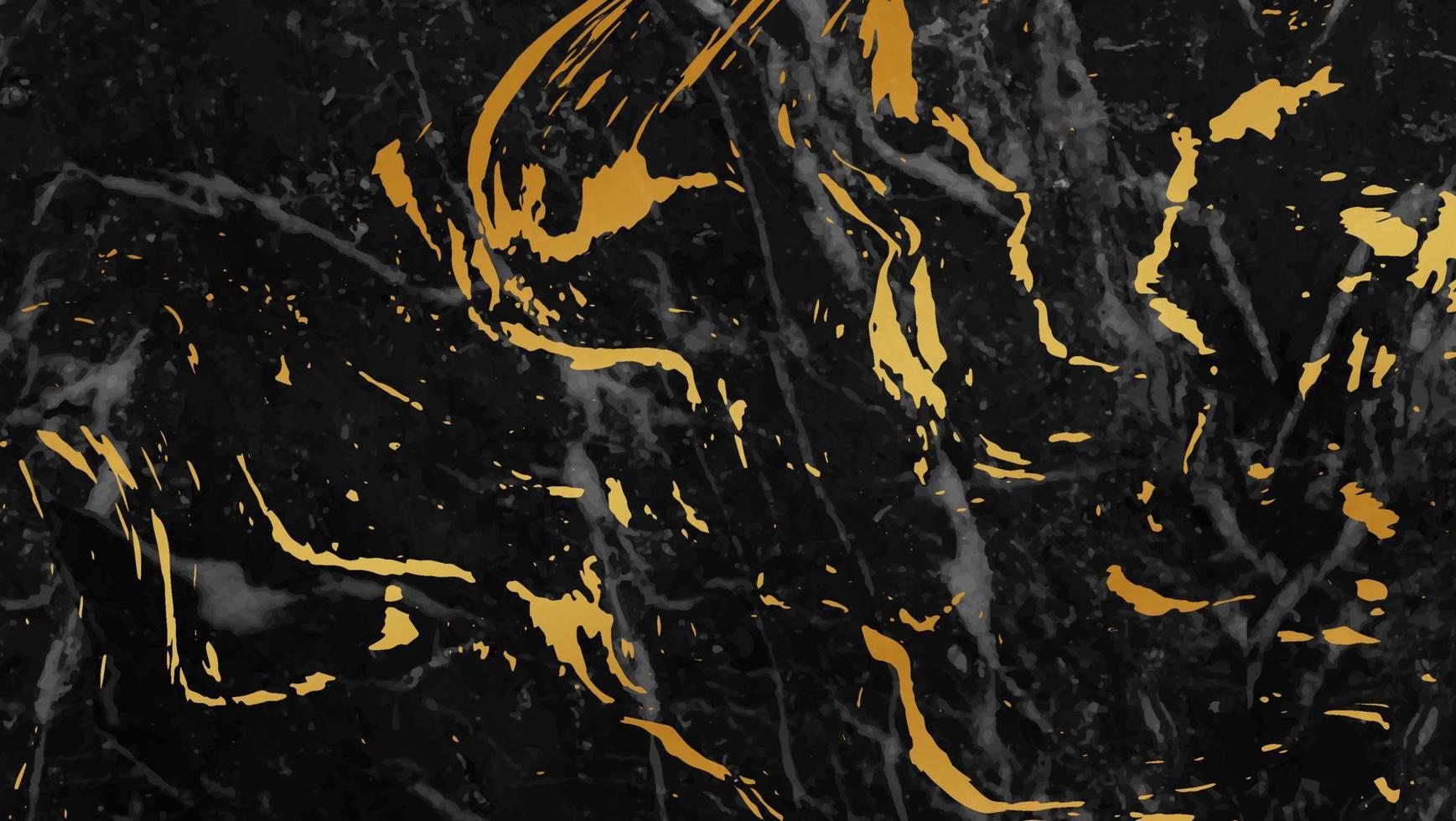 Black Gold Marbling Texture design for poster, brochure, invitation, cover book, catalog. Vector illustration