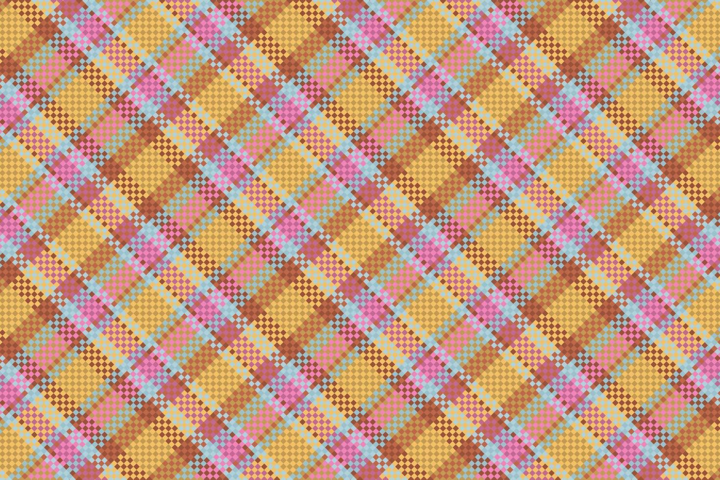 Seamless checkered pattern background. fabric texture. Vector. vector