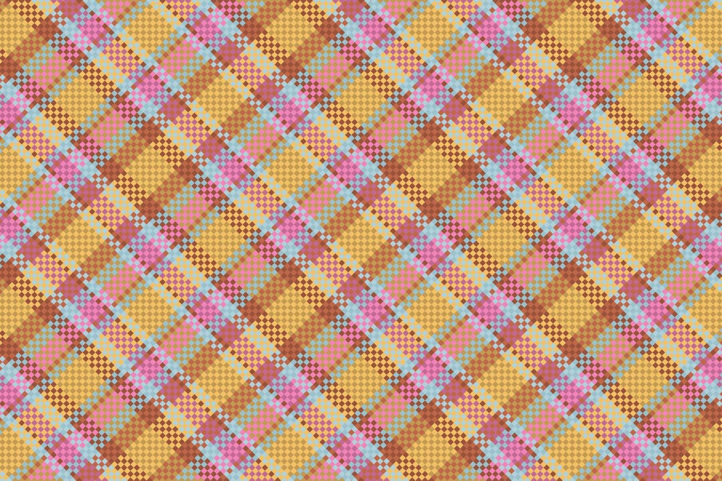 Seamless checkered pattern background. fabric texture. Vector. vector