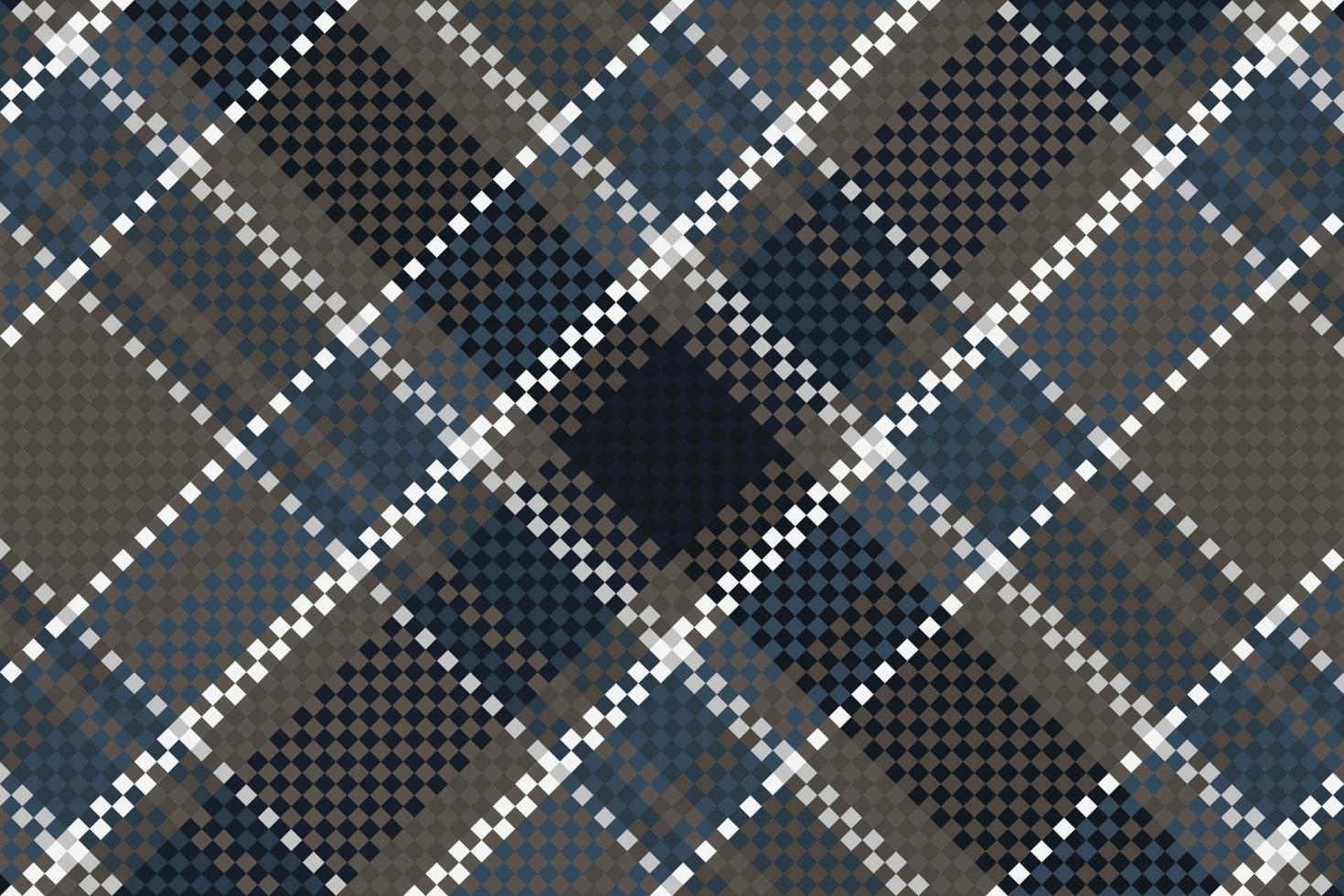 Seamless checkered pattern background. fabric texture. Vector. vector