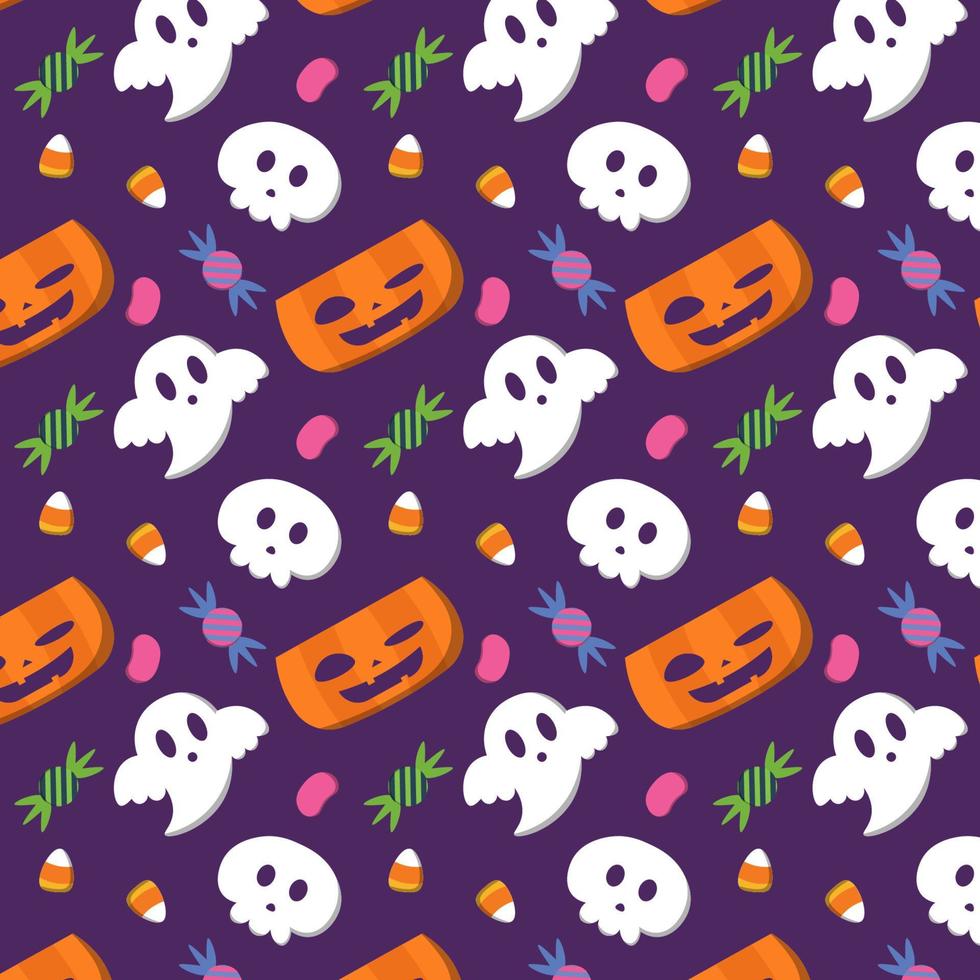 Abstract halloween pattern design background. Vector. vector