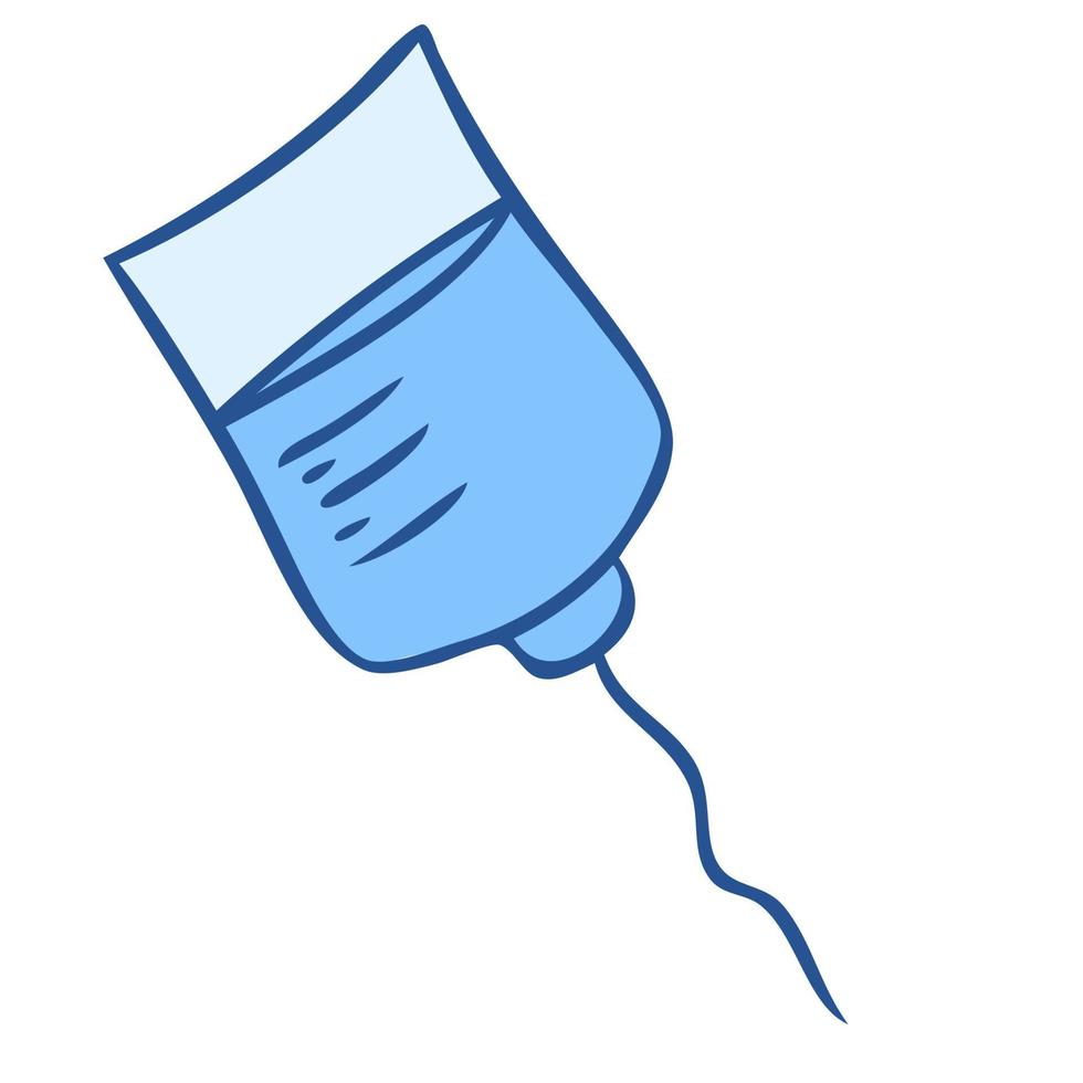 Dropper icon. Doodle element from medical equipment collection sign for web design, infographics and more. vector