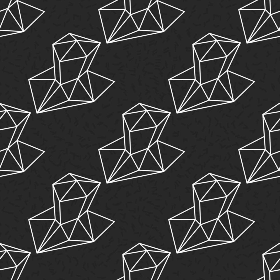 Geometric seamless pattern vector
