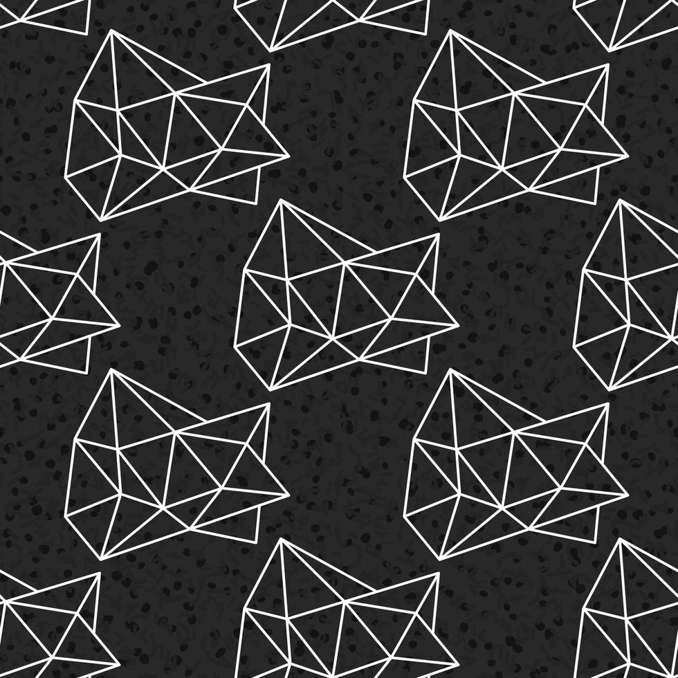 Geometric seamless pattern vector